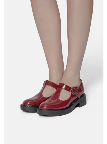 loft37 Leder-Ballerinas in Rot