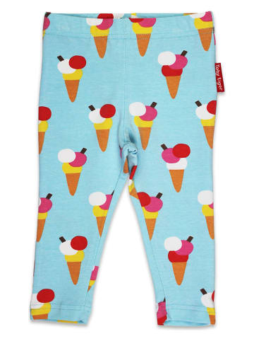Toby Tiger Legginsy w kolorze błękitnym