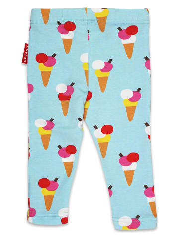 Toby Tiger Legginsy w kolorze błękitnym