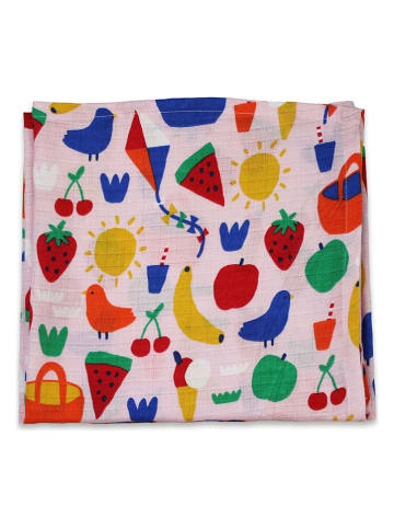 Toby Tiger 2er-Set: Spucktücher in Rosa/ Hellblau