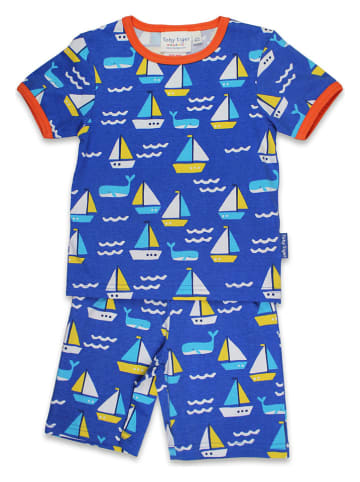 Toby Tiger Pyjama in Blau