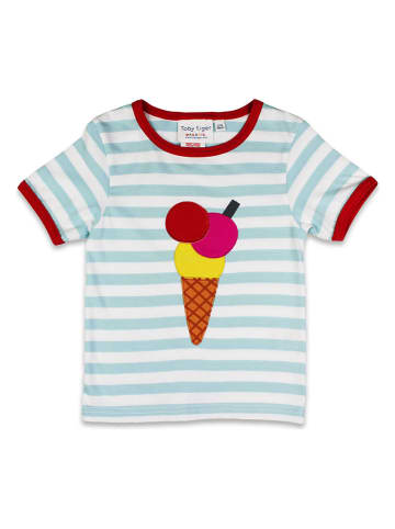 Toby Tiger Shirt in Hellblau