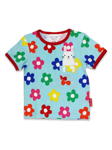 Toby Tiger Shirt in Hellblau