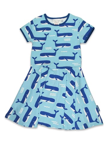 Toby Tiger Kleid in Hellblau