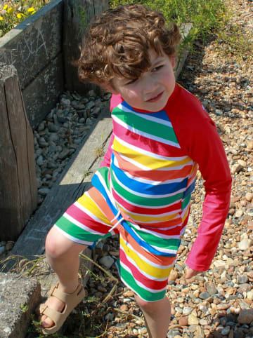 Toby Tiger Badeshorts in Bunt
