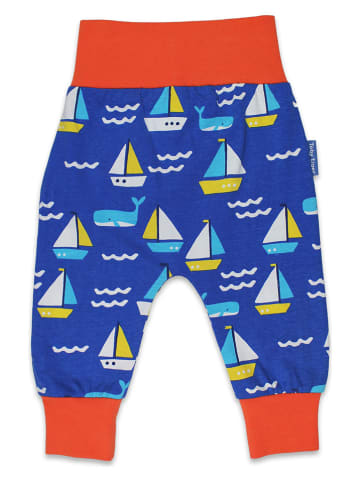 Toby Tiger Sweathose in Rot/ Blau