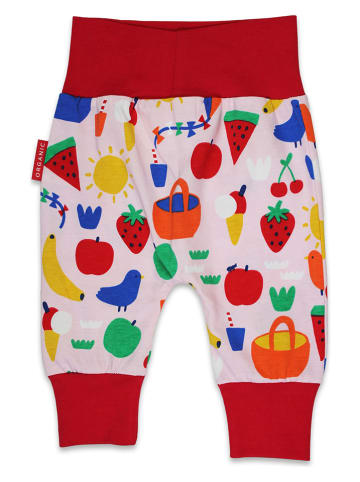 Toby Tiger Sweathose in Rot/ Rosa