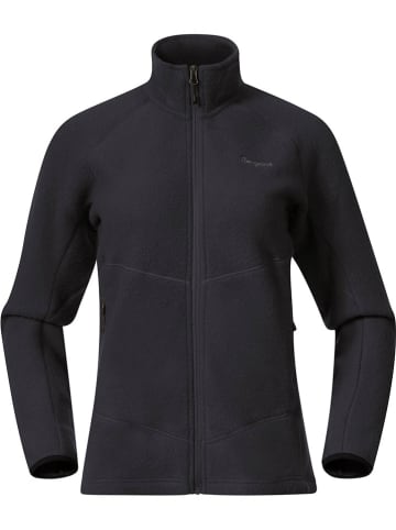 Bergans Fleecejacke in Schwarz