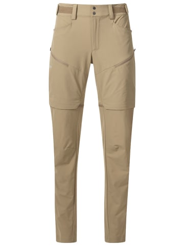 Bergans Spodnie funkcyjne - Regular fit - w kolorze beżowym