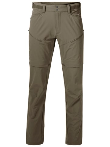 Bergans Spodnie funkcyjne - Regular fit - w kolorze szarobrązowym