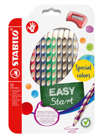 STABILO Buntstifte ''EASYcolors'' - für Rechtshänder - 12 Stück