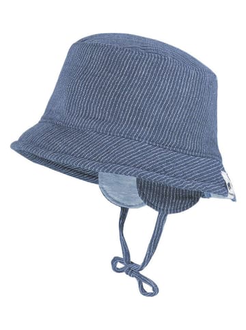 MaxiMo Hoed blauw/wit