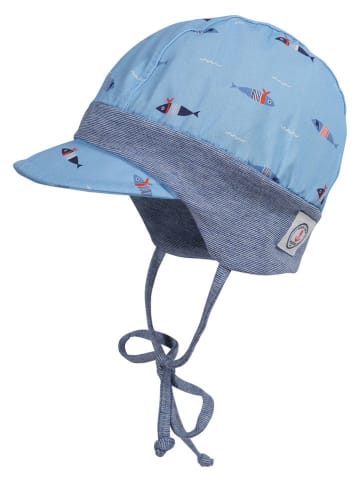 MaxiMo Schirmmütze in Hellblau/ Blau