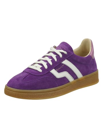 GANT Footwear Leder-Sneakers in Lila