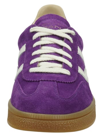 GANT Footwear Leder-Sneakers in Lila