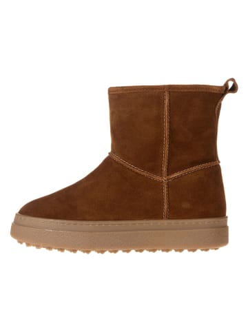 Gant Leder-Boots in Braun