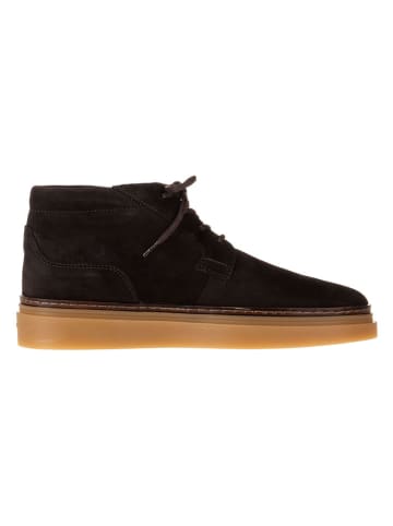 Gant Leren enkelboots bruin