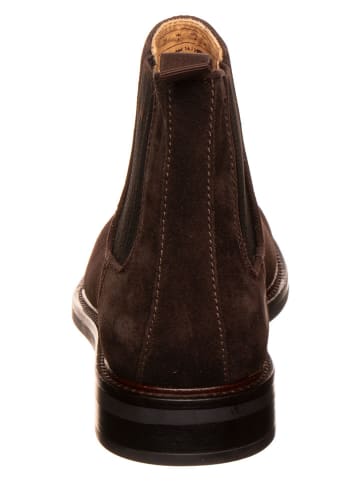 Gant Leren chelseaboots bruin