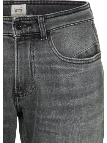 Camel Active Spijkerbroek - slim fit - grijs