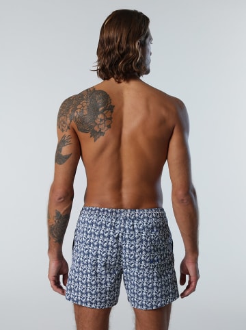 North Sails Zwemshort "Volley" donkerblauw/wit