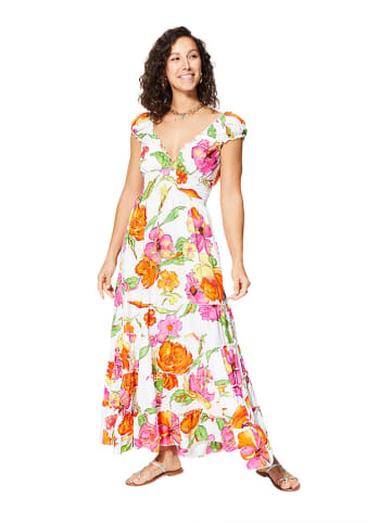 Ipanima Kleid in Weiß/ Bunt