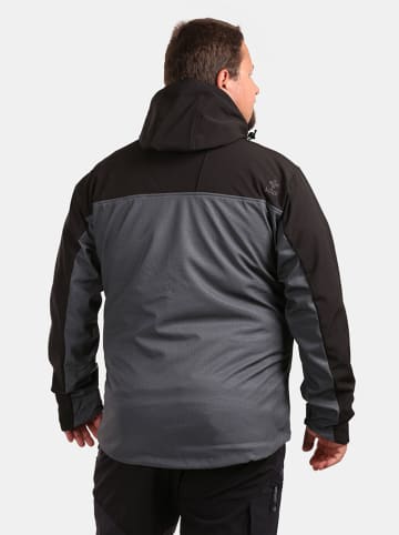 Kilpi Softshelljacke "Ravio" in Grau/ Schwarz