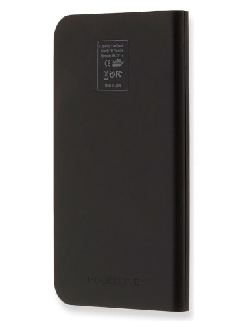 Moleskine Powerbank w kolorze czarnym - 4000 mAh