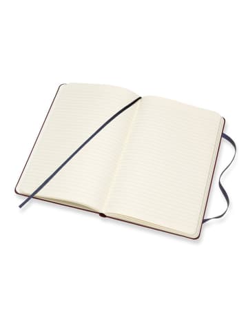 Moleskine Notizbuch "Die Schöne und das Biest" in Lila - (B)13 x (H)21 cm