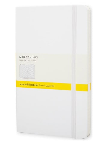Moleskine Notizbuch in Weiß - (B)9 x (H)14 cm