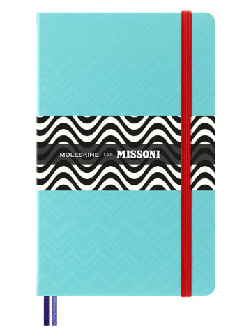 Moleskine Tageskalender "2025" in Hellblau - (B)13 x (H)21 cm