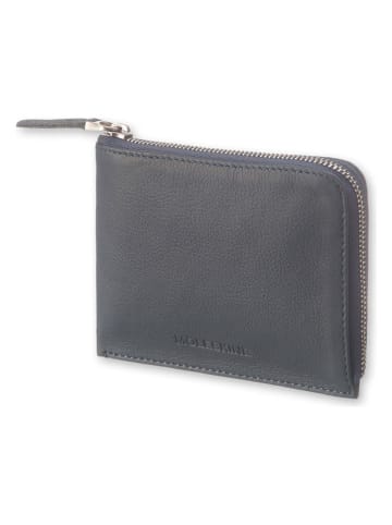 Moleskine Leren portemonnee grijs - (B)12 x (H)9 x (D)1,2 cm