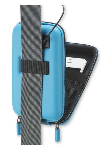 Moleskine Reiseetui in Hellblau - (B)11 x (H)16 x (T)4 cm