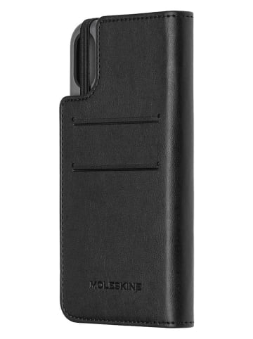 Moleskine Case für iPhone X in Schwarz