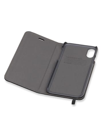 Moleskine Case für iPhone X in Schwarz