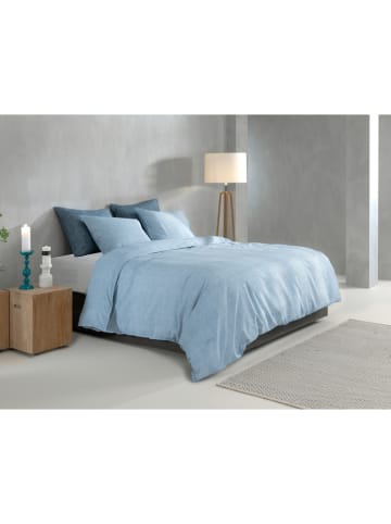 Zo!Home Beddengoedset "Lino" lichtblauw