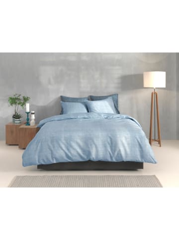 Zo!Home Beddengoedset "Lino" lichtblauw