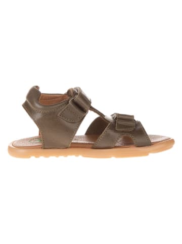 El Naturalista Leder-Sandalen in Braun
