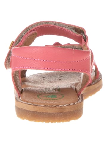 El Naturalista Leder-Sandalen in Pink