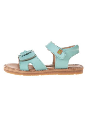El Naturalista Leder-Sandalen in Hellblau