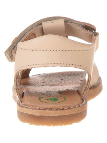 El Naturalista Leren sandalen lichtroze