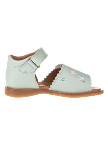 El Naturalista Leder-Sandalen in Grün