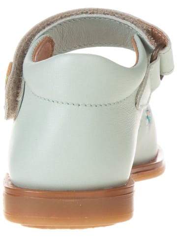 El Naturalista Leder-Sandalen in Grün