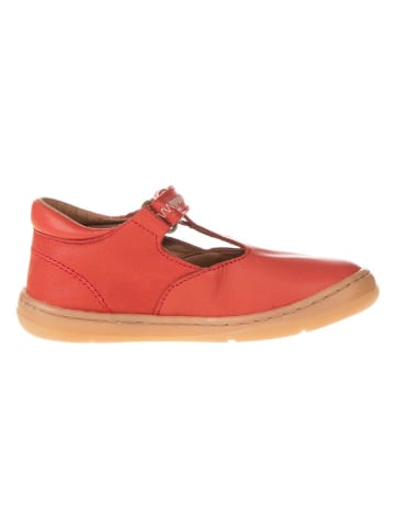 El Naturalista Leren ballerina's rood