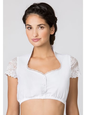 Stockerpoint Dirndlbluse ''Livie'' in Weiß