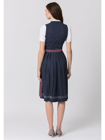 Stockerpoint Dirndl ''Renata'' on Dunkelblau/ Bordeaux