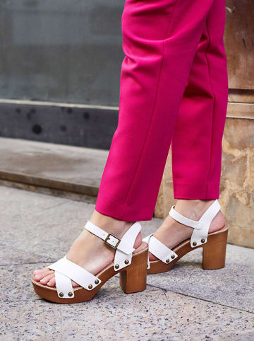 Bellucci Haksandalen wit