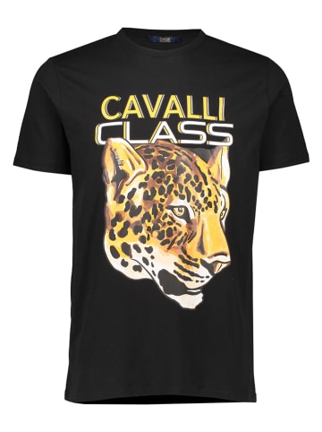 cavalli CLASS Koszulka w kolorze czarnym