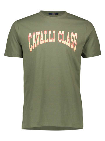 cavalli CLASS Koszulka w kolorze khaki
