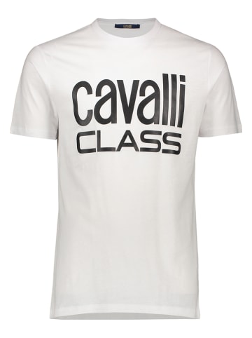 cavalli CLASS Koszulka w kolorze białym