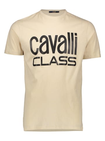 cavalli CLASS Koszulka w kolorze beżowym